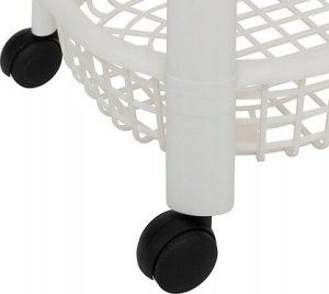 5five Wózek kuchenny na kółkach BASKET, plastikowy, 46,5 x 25,5 x 79 cm 4