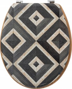 5five Deska sedesowa MOZAIK, 36 x 42,5 x 5,35 cm 1