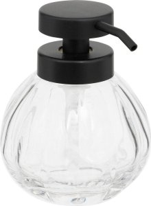 Dozownik do mydła 5five Szklany dozownik do mydła w pływnie DISP, 350 ml 1