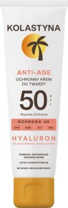 KOLASTYNA OPALANIE KOLASTYNA Krem ochronny do twarzy - Anti Age SPF50  50ml 2
