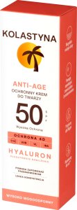KOLASTYNA OPALANIE KOLASTYNA Krem ochronny do twarzy - Anti Age SPF50  50ml 5