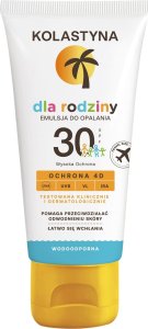 KOLASTYNA OPALANIE KOLASTYNA Emulsja do opalania Dla Rodziny - SPF30 (travel size) 80ml 1