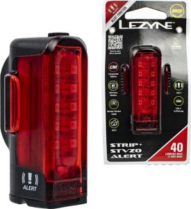 Lezyne Lampka tylna Lezyne STRIP DRIVE+ STVZO, Alert, 40 Lumenów, USB-C 1