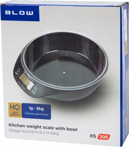 Waga kuchenna Blow 44-096# Waga kuchenna ks206 z miską 0,7l 5kg 4