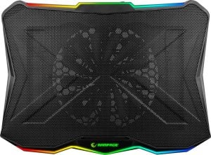 Podstawka chłodząca Rampage Showy 15-17", RGB, regulowana (AD-RC8 SHOWY) 1