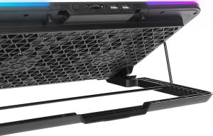 Podstawka chłodząca Rampage Sixpower R9 15,6", RGB, regulowana 7