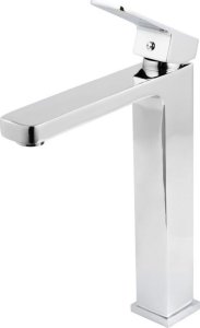 Bateria umywalkowa YokaHome Bateria umywalkowa wysoka nablatowa kwadratowa łazienkowa - Yoka 4