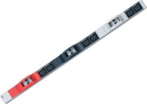 Bachmann BACHMANN IT PDU ALU 0HE 6x C19 6x wyłącznik CEE 3x32A czerwony 1