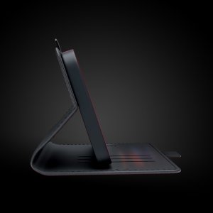 3MK Etui z klapką Wallet Case Redmi Note 13 Pro+ Plus czarny/black 4