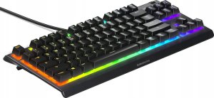Klawiatura SteelSeries Seria SteelSeries | Klawiatura do gier | Apex 3 bez klawiatury numerycznej | | Klawiatura do gier | Przewodowe | Światło LED RGB | NORD | Ciche przełączniki 3