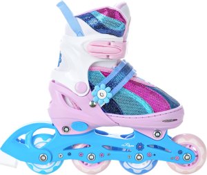 Rolki Raven Inlineskates Rolki Łyżwy figurowe 2w1 Regulowane RAVEN Senia 27-30 7