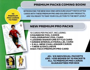 Figurka TOPPS MATCH ATTAX EUROS UPDATE PREMIUM PRO PACKETS 1