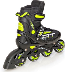 Rolki Raven Inlineskates Rolki Łyżwy figurowe 2w1 Regulowane RAVEN Profession Black/Lime 28-32 4