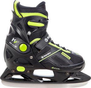Rolki Raven Inlineskates Rolki Łyżwy figurowe 2w1 Regulowane RAVEN Profession Black/Lime 28-32 6