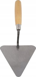Hardy Kielnia murarska trójkątna HARDY 20cm stalowa rączka drewniana 3