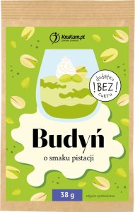 KruKam Budyń o smaku pistacji 38g bez dodatku cukru 1