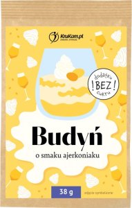 KruKam Budyń o smaku ajerkoniaku 38g bez dodatku cukru 1