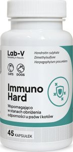 LAB V LAB-V Immuno Hard  Wzmacnianie odporności dla psów i kotów 45 kapsułek 1