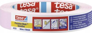 Tesa TESA 4333, Painters masking tape, Paper, Pink, Universal, Acrylic-based, 0.5 N/cm 1