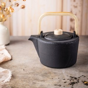 KingHoff ZAPARZACZ ŻELIWNY DZBANEK 1,3L Z FILTREM KH-1845 5