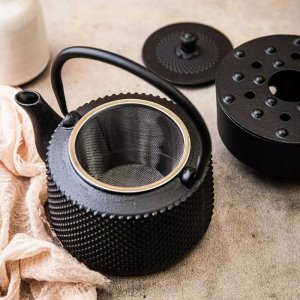 KingHoff ZAPARZACZ ŻELIWNY DZBANEK 0,8L Z FILTREM I PODGRZEWACZEM KINGHOFF KH-1847 4