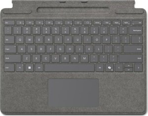 Microsoft Surface Pro Keyboard [DE] Platin mit Pen Storage / mit Copilot Button ohne Pen dabei / nur solange der Vorrat reicht 1