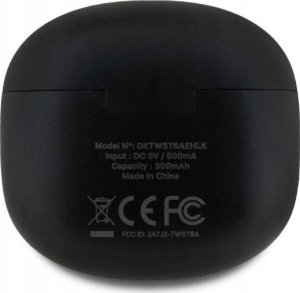 Słuchawki DKNY DKNY słuchawki  Bluetooth DKTWST6AEHLK czarne/black TWS BT Satiny Finish 4