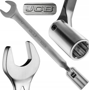 JCB JCB KLUCZ PŁASKO-NASADOWY Z PRZEGUBEM 17mm 5