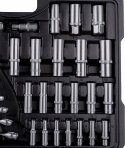 Zestaw narzędzi JCB JCB ZESTAW KLUCZY 218el. 1/2" 3/8" 1/4" 12