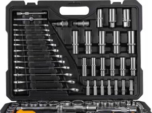 Zestaw narzędzi JCB JCB ZESTAW KLUCZY 218el. 1/2" 3/8" 1/4" 6