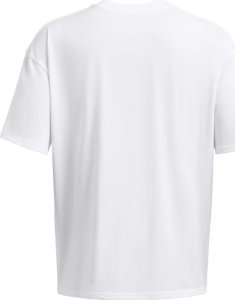 Under Armour Koszulka UA Męski T-shirt z nadrukiem M Hw Os Sm Box Ss - biały M 3