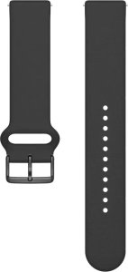 Polar Polar watch strap 20mm S-L T, black silicone 1