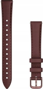 Garmin Garmin watch strap Lily 2 Leather, mulberry/dark bronze 1