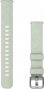 Garmin Garmin watch strap Lily 2 Nylon, sage gray/silver 1