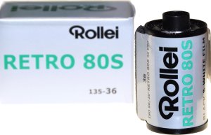 Rollei film Retro 80S/36 12