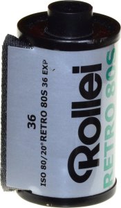 Rollei film Retro 80S/36 4
