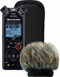 Dyktafon Olympus OM System audio recorder LS-P5 Wind Protection Kit 1