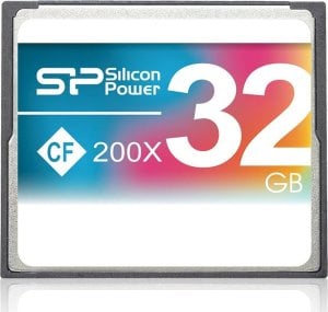 Karta Silicon Power 200x Compact Flash 32 GB  (SP032GBCFC200V10) 1