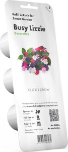 Click And Grow Click & Grow Smart Garden refill Busy Lizzie 3pcs 3