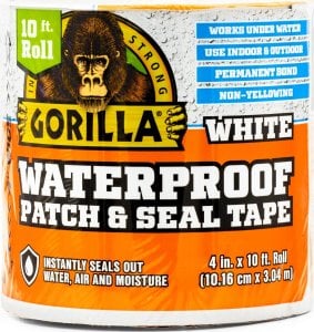 Gorilla Sports Gorilla tape 'Patch & Seal' 3m, white 1