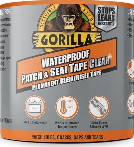 Gorilla Sports Gorilla tape Patch & Seal 2.4m, clear 1