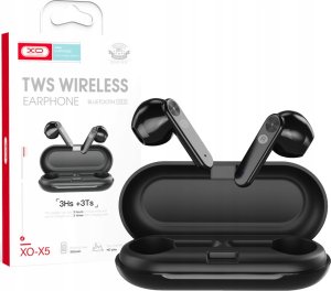 Słuchawki XO XO wireless earbuds X5 TWS, black 1