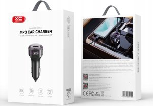 XO XO FM transmitter + charger BCC12 BT MP3, black 3