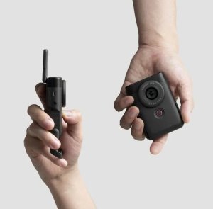 Aparat cyfrowy Canon Canon Powershot V10 Vlogging Kit, silver 11