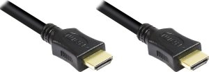 Alcasa Alcasa 4514-007 kabel HDMI 0,75 m HDMI Typu A (Standard) Czarny 1