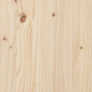 vidaXL Dłuższe łóżko bez materaca, 80x220 cm, lite drewno sosnowe 8