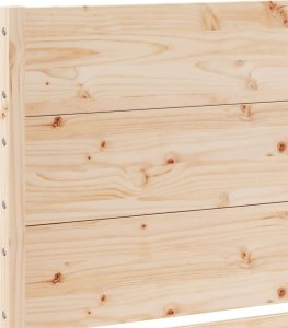 vidaXL Dłuższe łóżko bez materaca, 100x210 cm, lite drewno 7