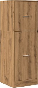 vidaXL Szafka apteczna, dąb artisian, 40x41x118 cm 3