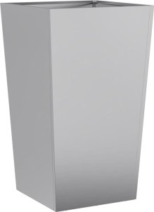 vidaXL vidaXL Donice ogrodowe, 45x45x75 cm, 2 szt., stal galwanizowana 5