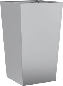 vidaXL vidaXL Donice ogrodowe, 45x45x75 cm, 2 szt., stal galwanizowana 8